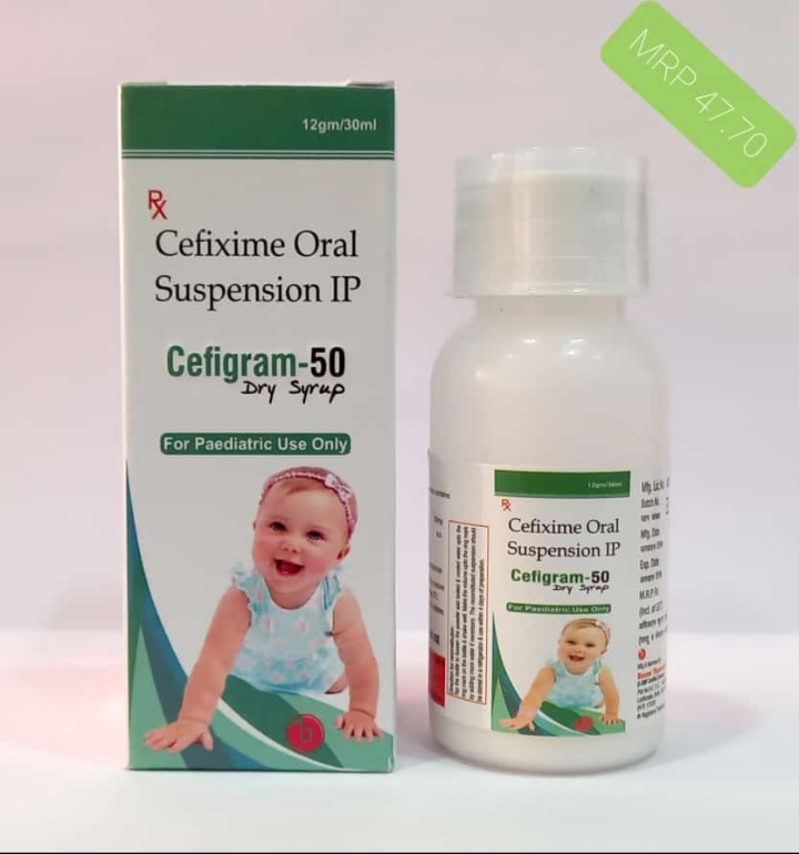 CEFIGRAM-50MG Dry Syrup